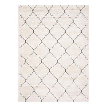 Unique Loom Fractured Rabat Shag Rug