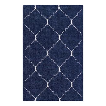 Unique Loom Fractured Rabat Shag Rug