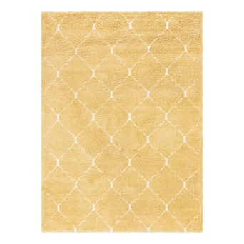 Unique Loom Fractured Rabat Shag Rug