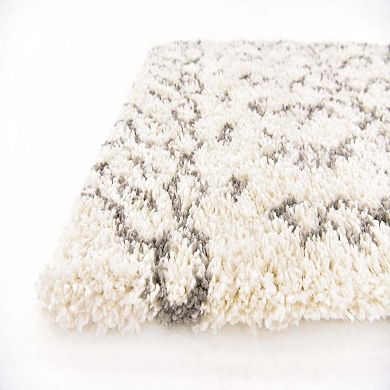Unique Loom Geometric Rabat Shag Rug