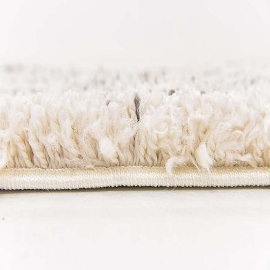 Unique Loom Geometric Rabat Shag Rug