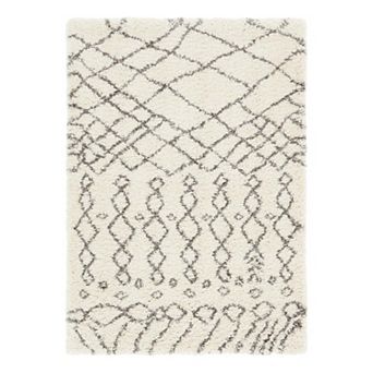 Unique Loom Geometric Rabat Shag Rug