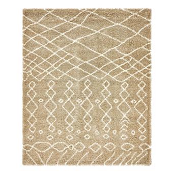 Unique Loom Geometric Rabat Shag Rug