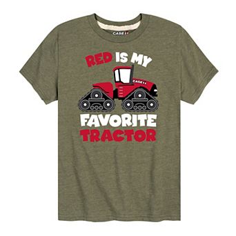 Boys 8-20 Case IH Red Favorite Tractor Graphic Tee