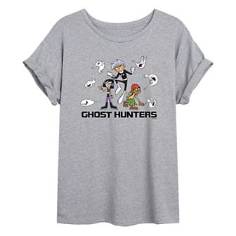 Juniors' Danny Phantom "Ghost Hunters" Oversized Graphic Tee