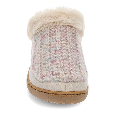 IZOD Celia Women's Knit Clog Slippers