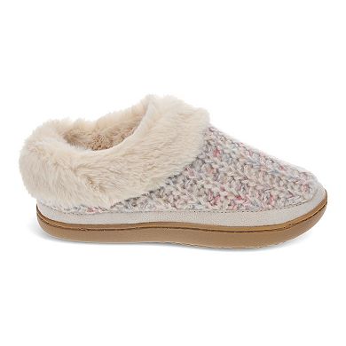 IZOD Celia Women's Knit Clog Slippers