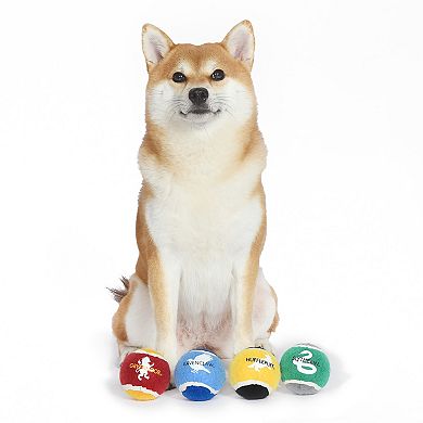 Harry Potter: 4PK Hogwarts Pride Pet Tennis Balls