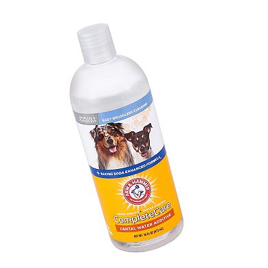 Arm & Hammer Complete Care Dog Dental Rinse, Odorless and Flavorless, 16 Ounces
