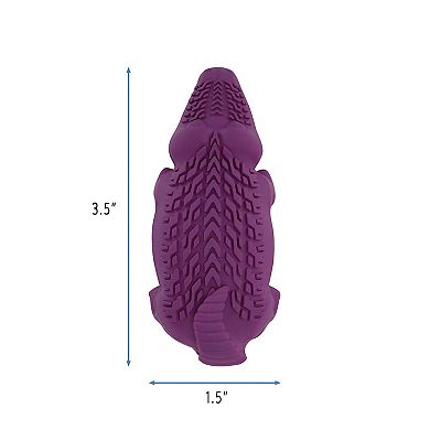 Arm & Hammer: Super Treadz Mini Gator Toy for Dogs 5.2"