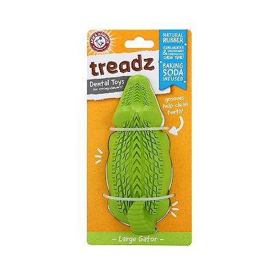 Arm & Hammer Super Treadz Gator Toy for Dogs