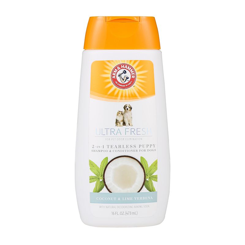 Arm & Hammer Ultra Fresh 2-in-1 Tearless Puppy Shampoo + Conditioner with B