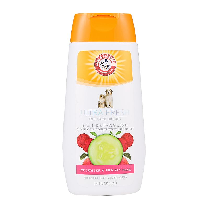 Arm & Hammer Ultra Fresh 2-in-1 Detangling Shampoo + Conditioner with Cocon