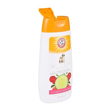 Arm & Hammer Ultra Fresh 2-in-1 Detangling Shampoo + Conditioner with Coconut Oil & Silk Protein