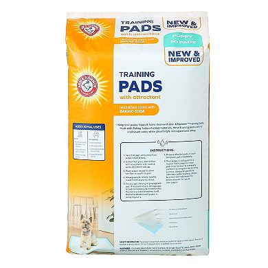 Arm & Hammer Puppy Pads w/ Attractant - 50ct