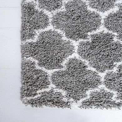 Unique Loom Marble Rabat Shag Rug