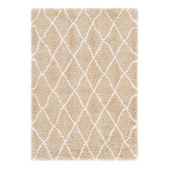 Unique Loom Trellis Rabat Shag Rug
