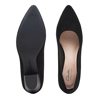 Clarks Teresa Step Women s Leather Pumps Size 9 Black