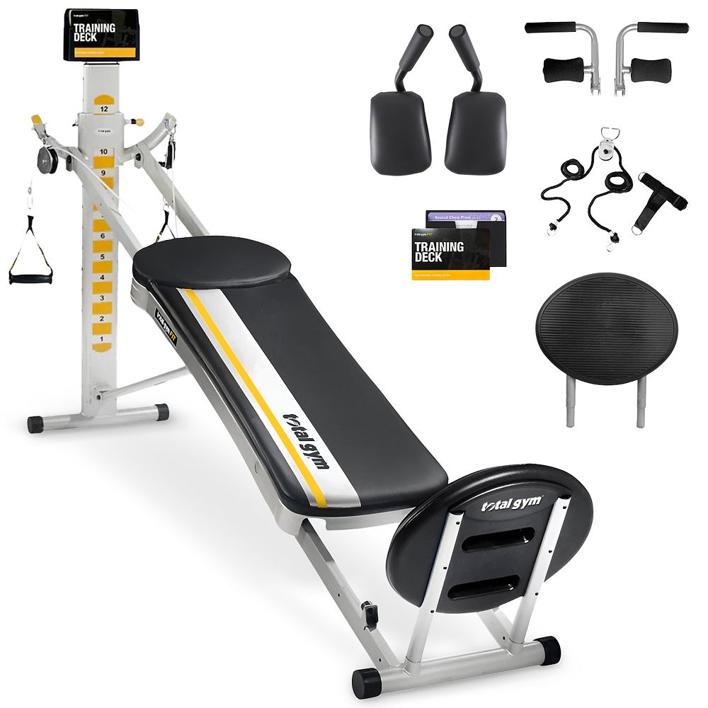 Total Gym FIT Home Fitness Folding Full Body Workout Exercise Equipment