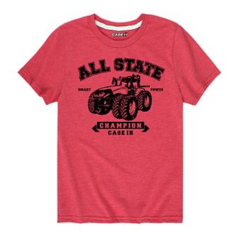 Boys 8-20 Case IH All State Champion Graphic Tee