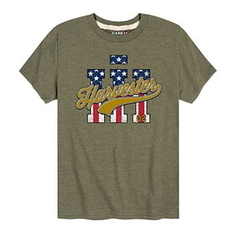 Boys 8-20 Case IH Harvestor Patriotic Graphic Tee
