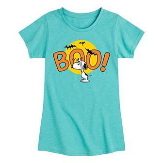 Girls 7-16 Peanuts Snoopy Boo Graphic Tee