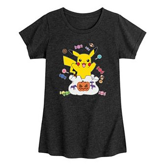 Girls 7-16 Pokemon Pikachu Candy Bag Graphic Tee