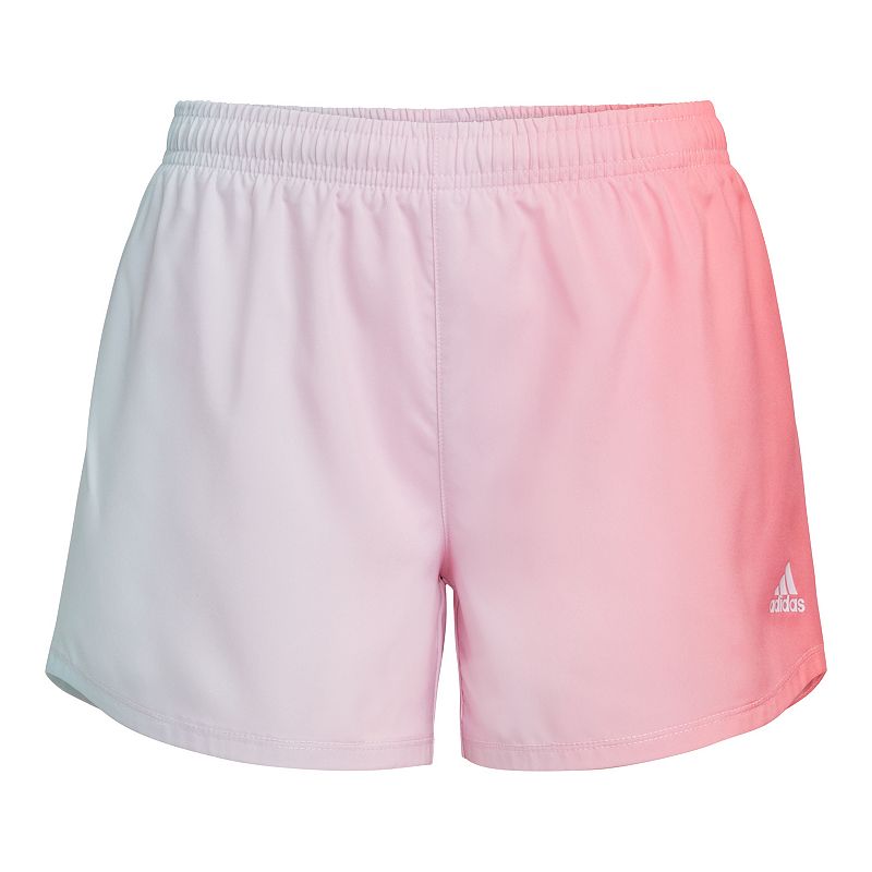 Girls 7-16 adidas Ombre Woven Shorts, Girls, Size: Medium PLUS, Med Pink