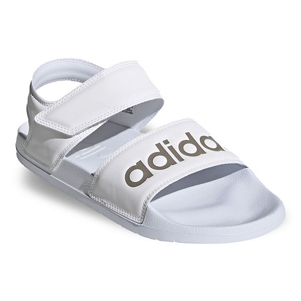 White adidas sandals sale