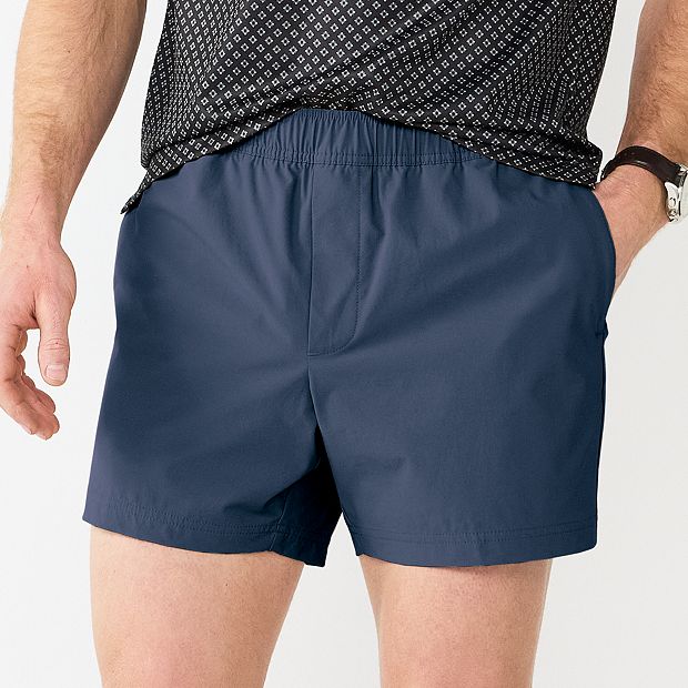 Kohls mens elastic waist on sale shorts