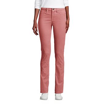 Women's Lands' End Mid-Rise Straight Leg Corduroy Pants