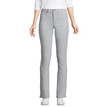 Women's Lands' End Mid-Rise Straight Leg Corduroy Pants