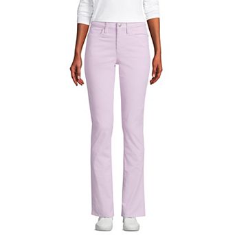 Women's Lands' End Mid-Rise Straight Leg Corduroy Pants