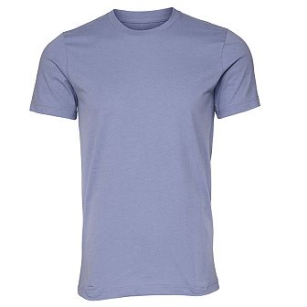 Canvas Unisex Jersey Crew Neck T-Shirt / Mens Short Sleeve T-Shirt