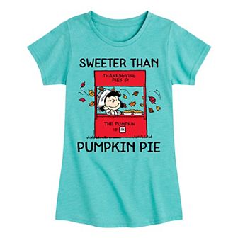 Girls 7-16 Peanuts Pumpkin Pie Lucy Graphic Tee