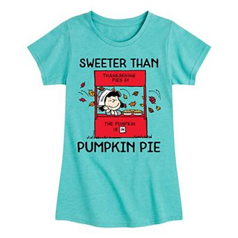 Girls 7-16 Peanuts Pumpkin Pie Lucy Graphic Tee