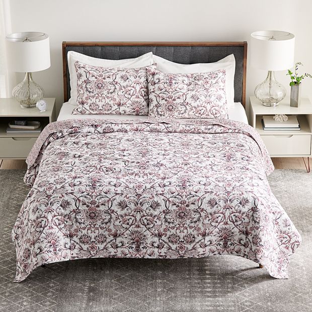 Sonoma Goods for Life Heritage Reversible Cotton Quilted Standard Sham