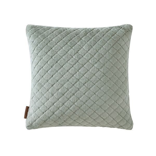 Koolaburra by UGG Octavia Faux Fur Throw Pillow Desert Sage BrickSeek