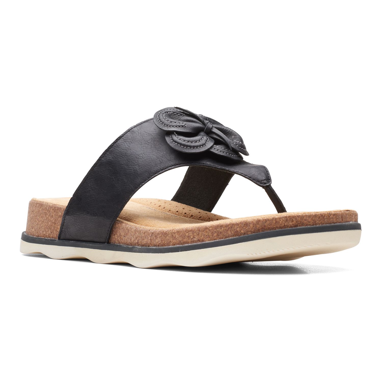 kohls sandals black