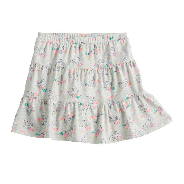 Toddler Girl Jumping Beans® Tiered Skort - Gray (6X) – BrickSeek