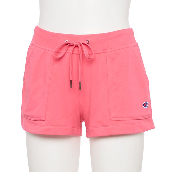 パンツ WOOALONG Piping terry shorts DARK PINK WL242JSP02WDPK Women's Tek Gear® French Terry Shorts