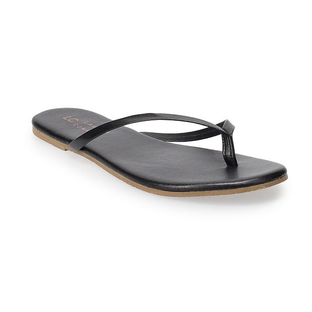 Kohls lauren conrad flip flops on sale