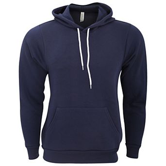 Bella + Canvas Unisex Pullover Polycotton Fleece Hooded Sweatshirt / Hoodie