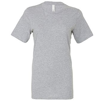 Bella + Canvas Womens/Ladies Heather Jersey Relaxed Fit T-Shirt