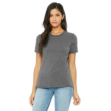 Bella + Canvas Womens/Ladies Heather Jersey Relaxed Fit T-Shirt