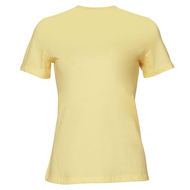 Bella + Canvas Womens/Ladies Heather Jersey Relaxed Fit T-Shirt