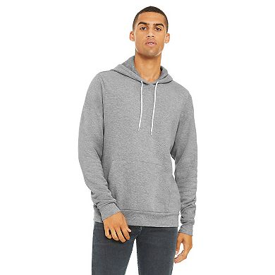 Bella + Canvas Unisex Pullover Polycotton Fleece Hooded Sweatshirt / Hoodie