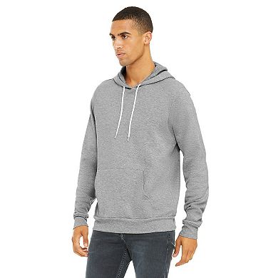 Bella + Canvas Unisex Pullover Polycotton Fleece Hooded Sweatshirt / Hoodie