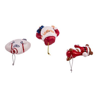 Rudolph The Red Nose Reindeer Christmas Ornament 3-piece Set