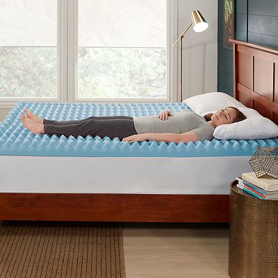 Dream serenity 4 inch gel memory foam mattress topper with pillow top cooling cover best sale